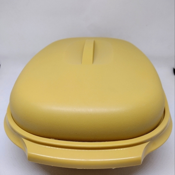 Vintage Tupperware Harvest‎ Gold Microwave Vegetable Steamer - Picture 5 of 13